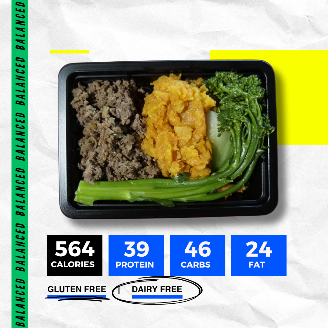 BEEF MINCE AND SWEET POTATO (BALANCED)