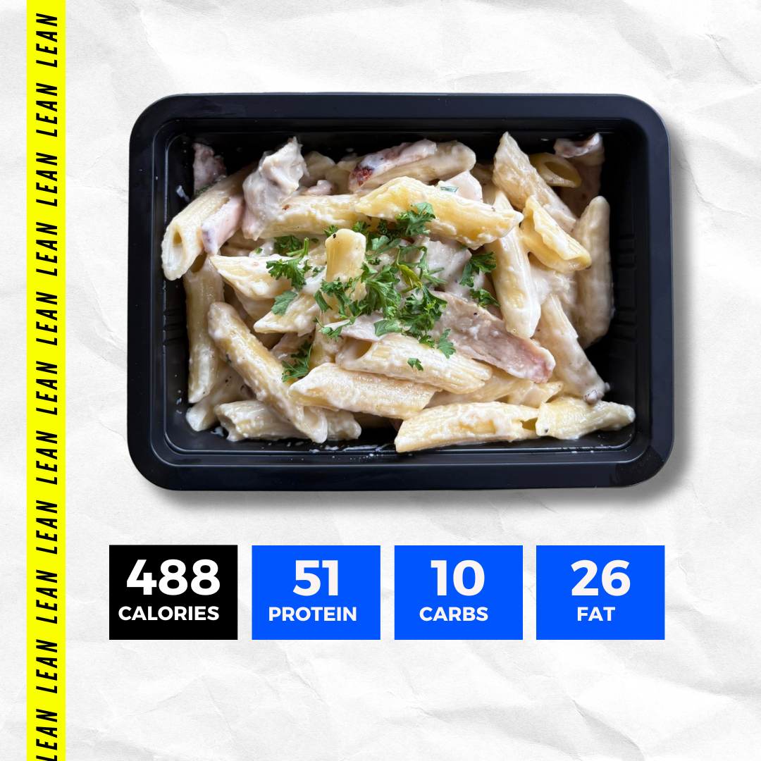 CHICKEN CARBONARA PENNE (LEAN)