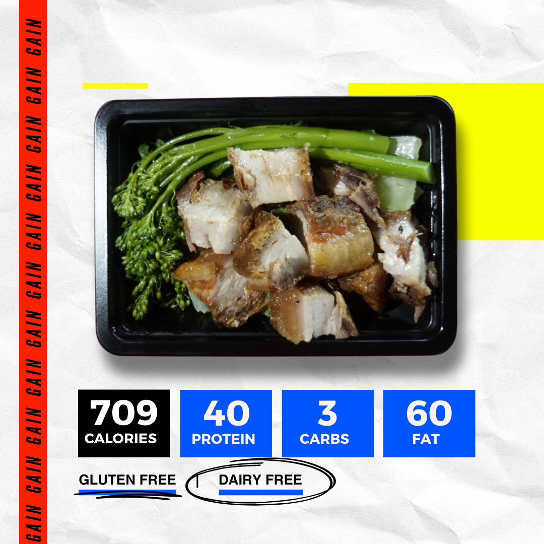 PORK BELLY AND VEG (GAIN)