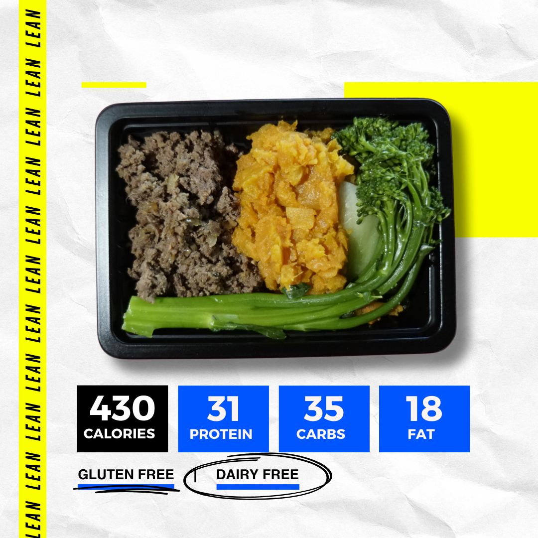 BEEF MINCE AND SWEET POTATO (LEAN)