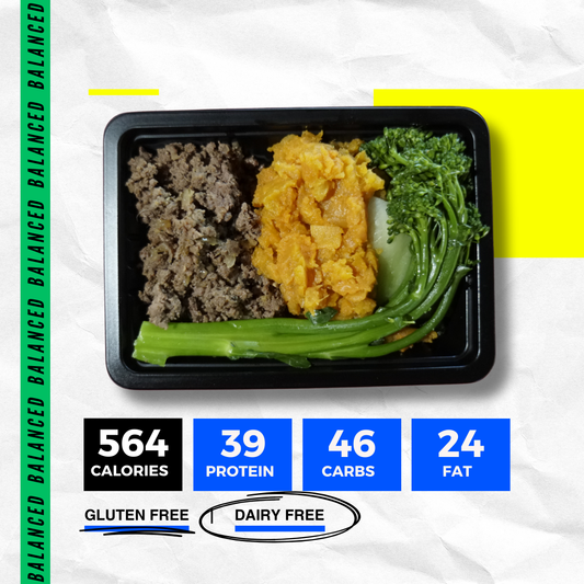 BEEF MINCE AND SWEET POTATO (BALANCED)