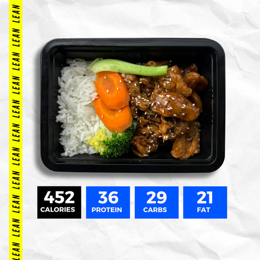TERIYAKI CHICKEN & RICE (LEAN)
